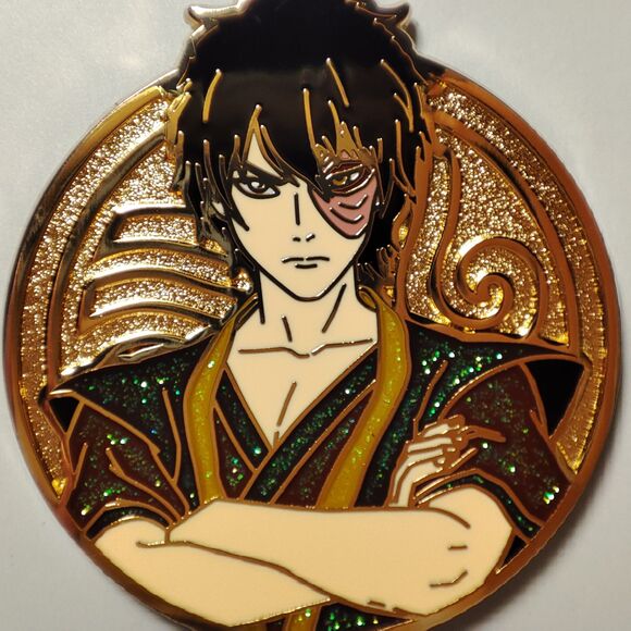 Avatar The Last Airbender Zuko Y181 Enamel Pin Uncommon FigPin Mini Badge - Picture 1 of 4
